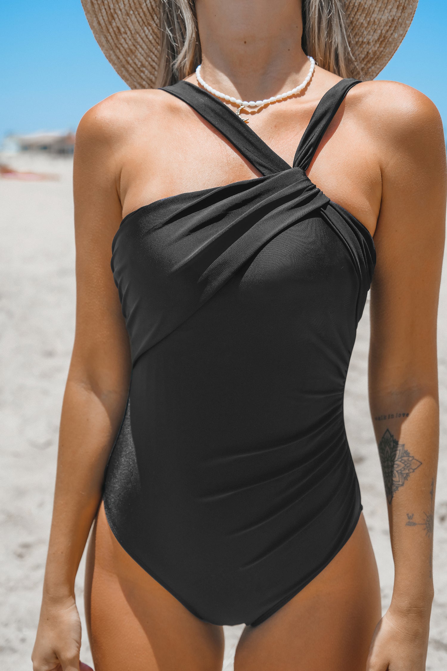 Maillot de bain une pièce ventre plat ruchéVentre plat